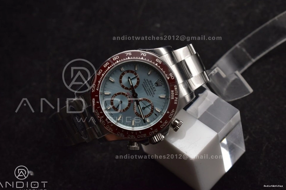 126506 Best SS 904L Clone SS Ice Bracelet Comfortable 785 on Clean 1:1 Super Blue Markers 904L Sticks Edition Daytona Asian Dial 0924